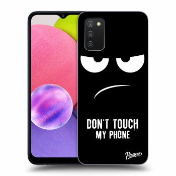 Picasee ULTIMATE CASE pro Samsung Galaxy A02s A025G - Don't Touch My Phone