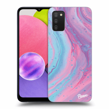 Obal pre Samsung Galaxy A02s A025G - Pink liquid