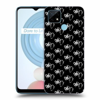 Obal pre Realme C21 - Separ - White On Black