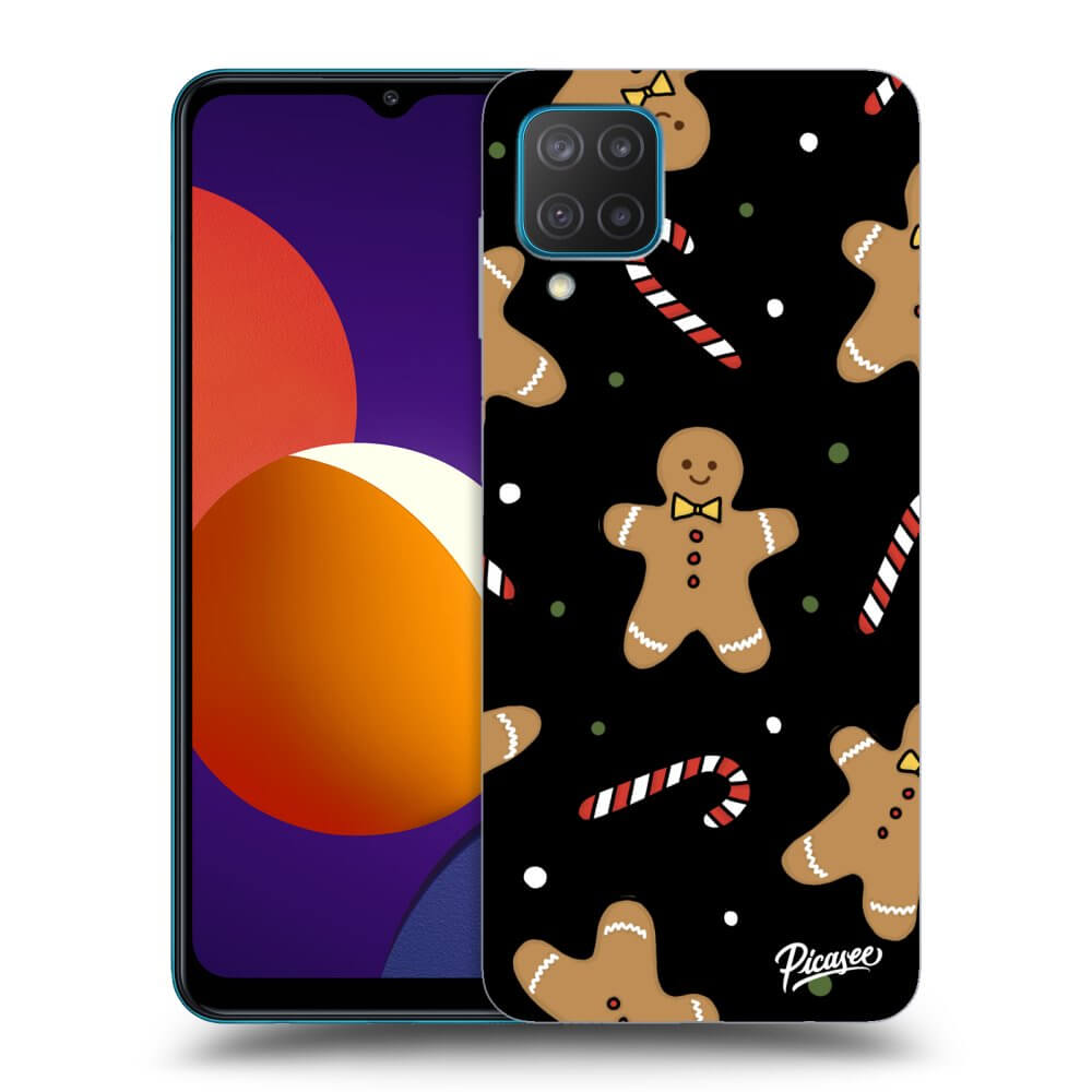 Picasee silikónový čierny obal pre Samsung Galaxy M12 M127F - Gingerbread