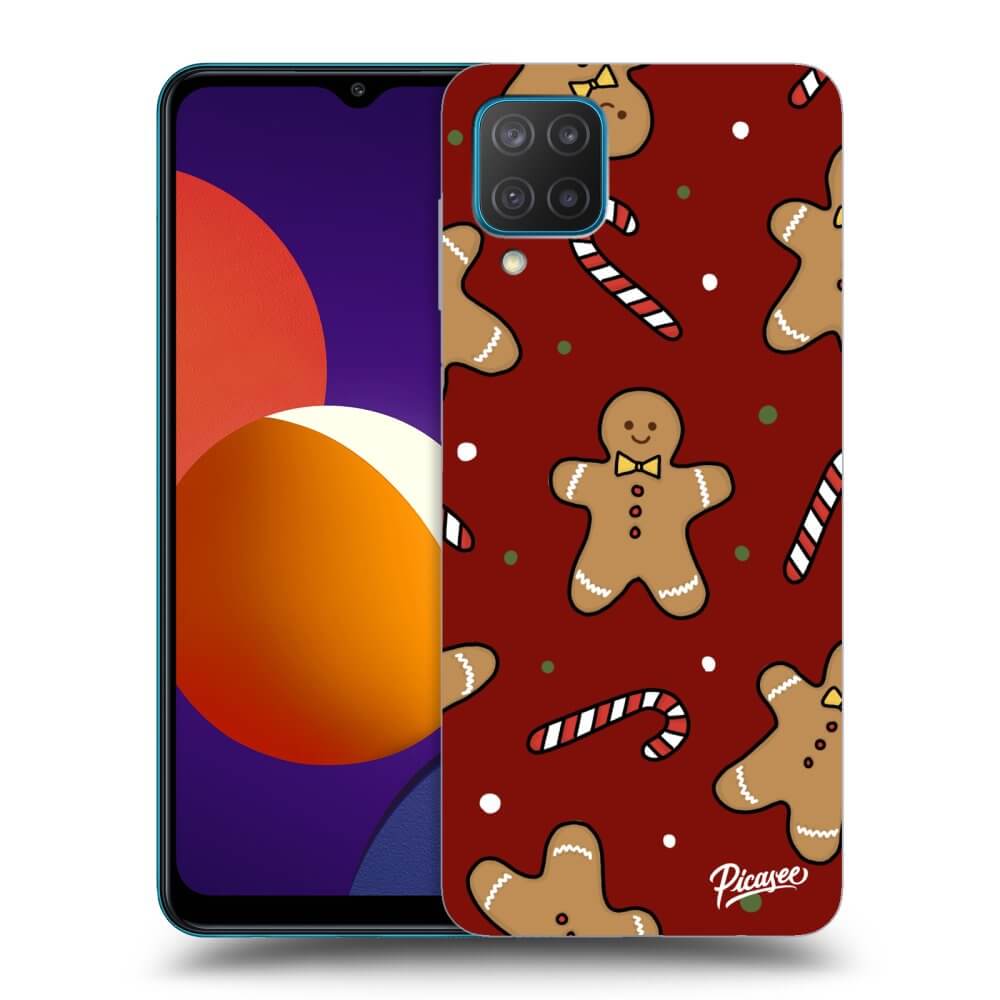Picasee silikónový čierny obal pre Samsung Galaxy M12 M127F - Gingerbread 2