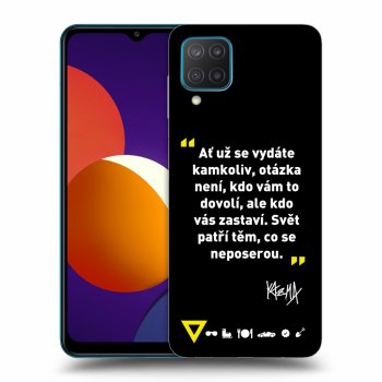 Obal pre Samsung Galaxy M12 M127F - Kazma - SVĚT PATŘÍ TĚM, CO SE NEPOSEROU