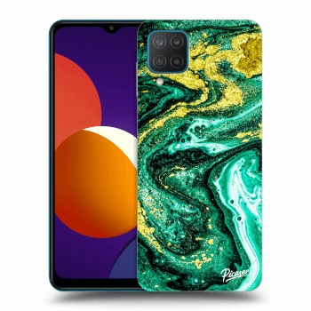 Obal pre Samsung Galaxy M12 M127F - Green Gold