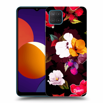 Obal pre Samsung Galaxy M12 M127F - Flowers and Berries