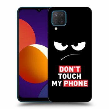 Obal pre Samsung Galaxy M12 M127F - Angry Eyes - Transparent