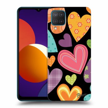 Picasee ULTIMATE CASE pro Samsung Galaxy M12 M127F - Colored heart