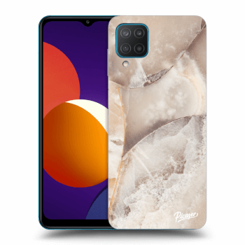 Obal pre Samsung Galaxy M12 M127F - Cream marble