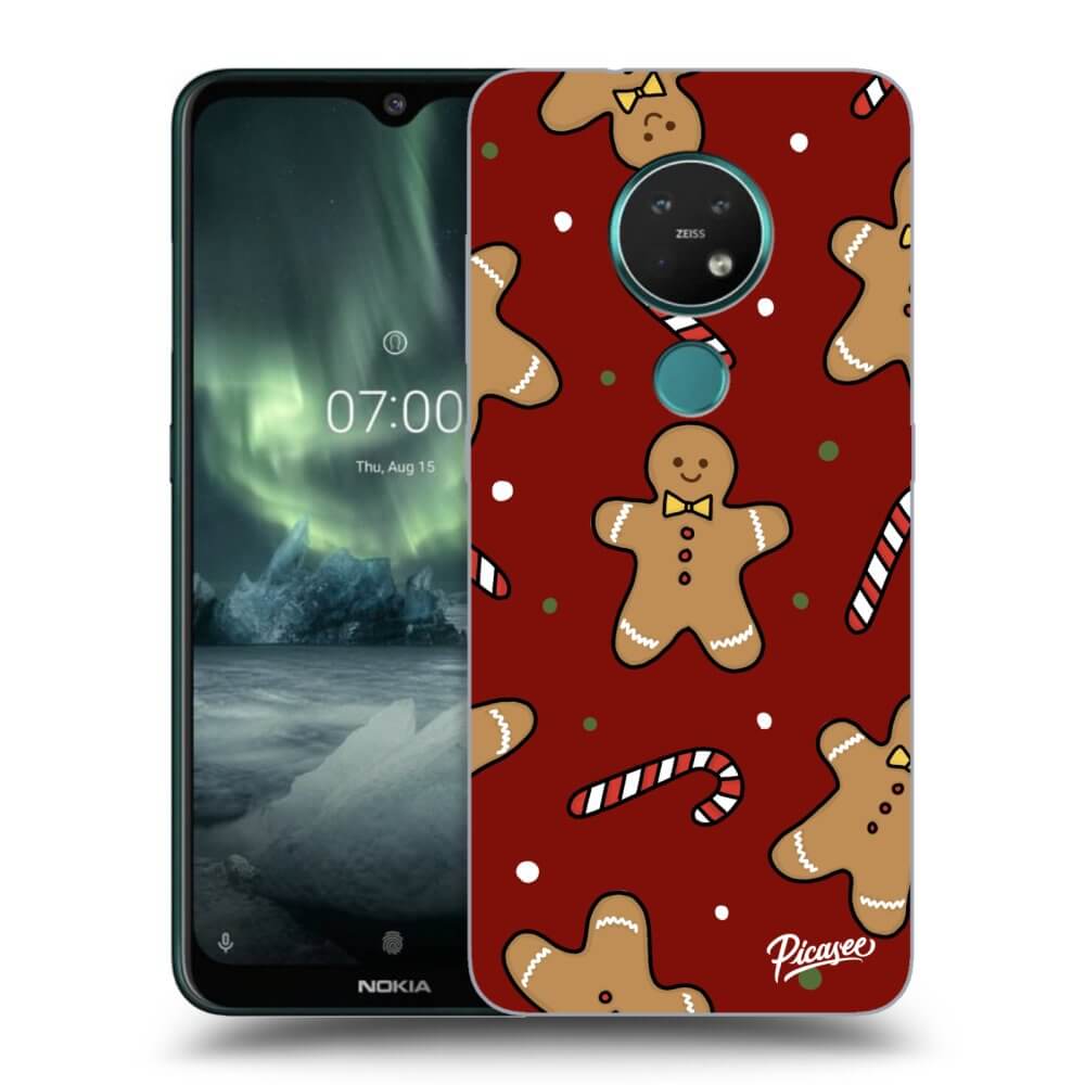 Picasee silikónový prehľadný obal pre Nokia 7.2 - Gingerbread 2