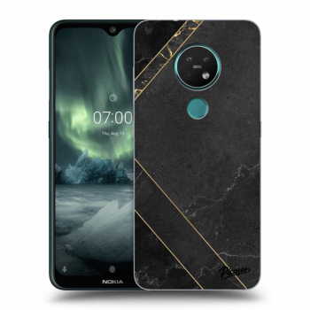 Obal pre Nokia 7.2 - Black tile