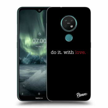 Picasee silikónový čierny obal pre Nokia 7.2 - Do it. With love.