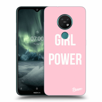 Picasee silikónový čierny obal pre Nokia 7.2 - Girl power