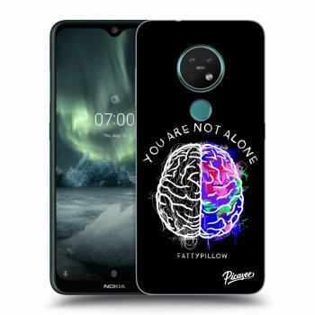 Obal pre Nokia 7.2 - Brain - White