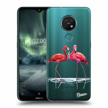 Obal pre Nokia 7.2 - Flamingos couple