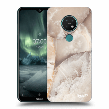 Obal pre Nokia 7.2 - Cream marble