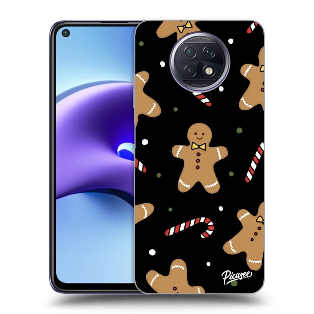 Picasee silikónový čierny obal pre Xiaomi Redmi Note 9T - Gingerbread
