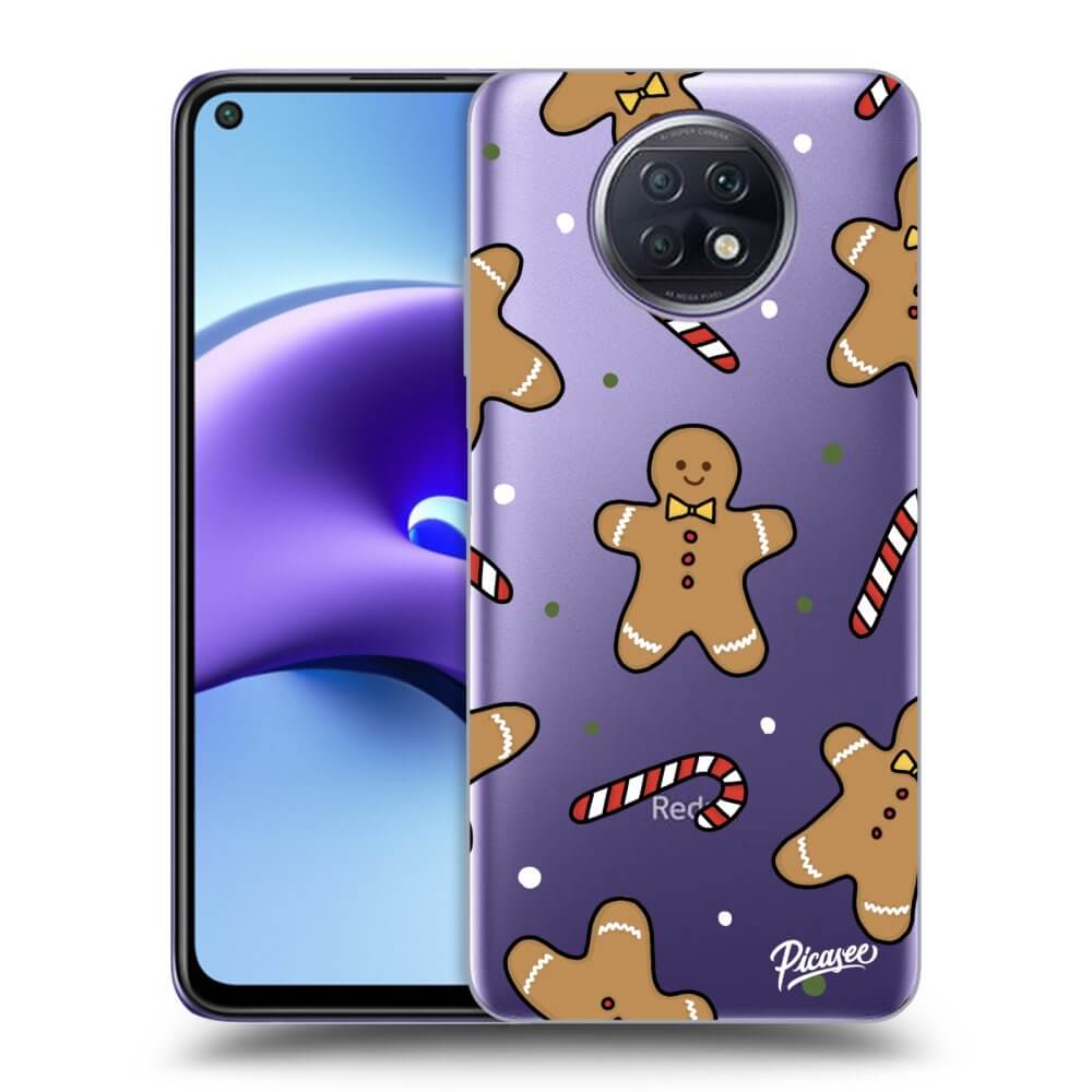 Picasee silikónový prehľadný obal pre Xiaomi Redmi Note 9T - Gingerbread