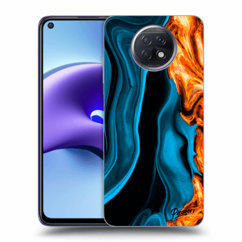 Obal pre Xiaomi Redmi Note 9T - Gold blue