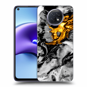 Obal pre Xiaomi Redmi Note 9T - Black Gold 2