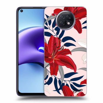 Obal pre Xiaomi Redmi Note 9T - Red Lily