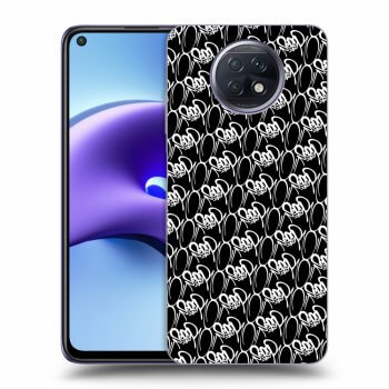 Obal pre Xiaomi Redmi Note 9T - Separ - White On Black 2