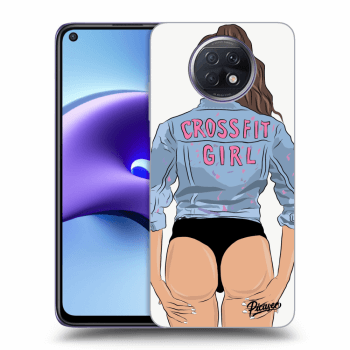 Obal pre Xiaomi Redmi Note 9T - Crossfit girl - nickynellow