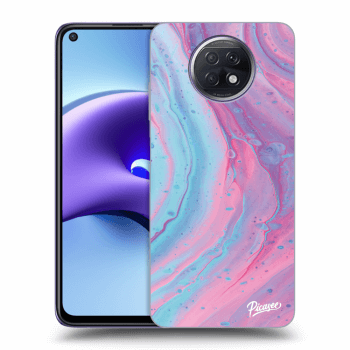 Obal pre Xiaomi Redmi Note 9T - Pink liquid