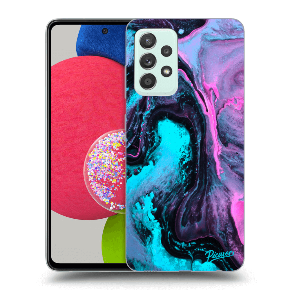 E-shop Silikónový čierny obal pre Samsung Galaxy A52s 5G A528B - Lean 2
