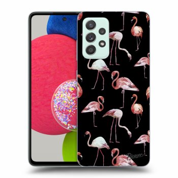 Picasee ULTIMATE CASE pro Samsung Galaxy A52s 5G A528B - Flamingos