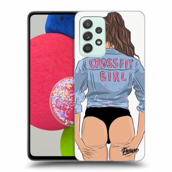 Obal pre Samsung Galaxy A52s 5G A528B - Crossfit girl - nickynellow