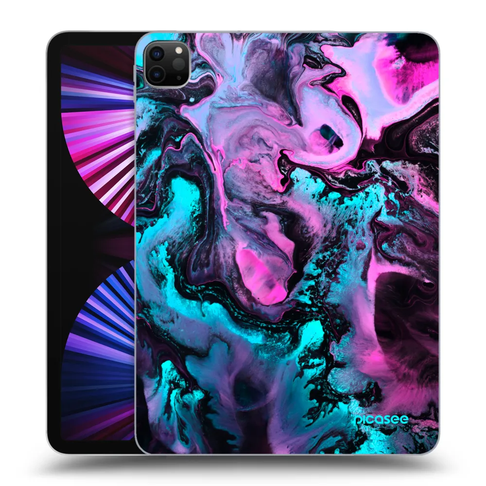 Picasee silikónový čierny obal pre Apple iPad Pro 11" 2021 (3.gen) - Lean