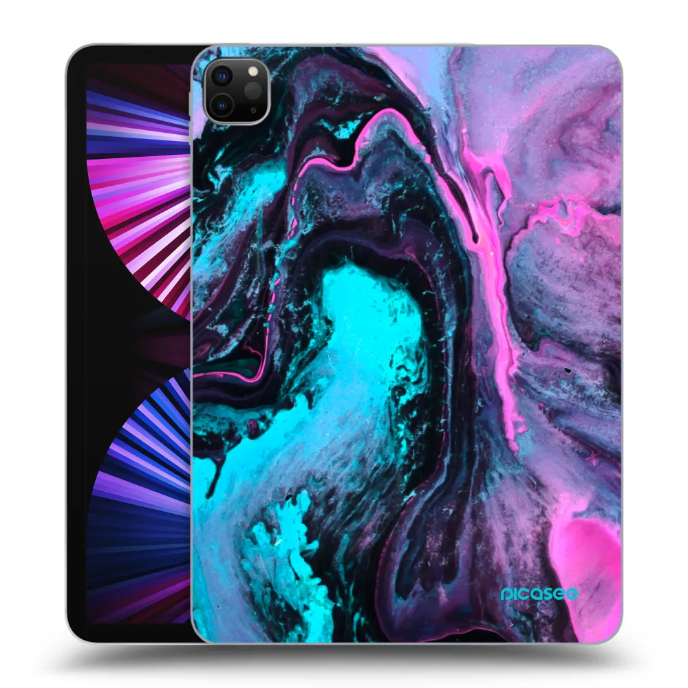 Picasee silikónový čierny obal pre Apple iPad Pro 11" 2021 (3.gen) - Lean 2