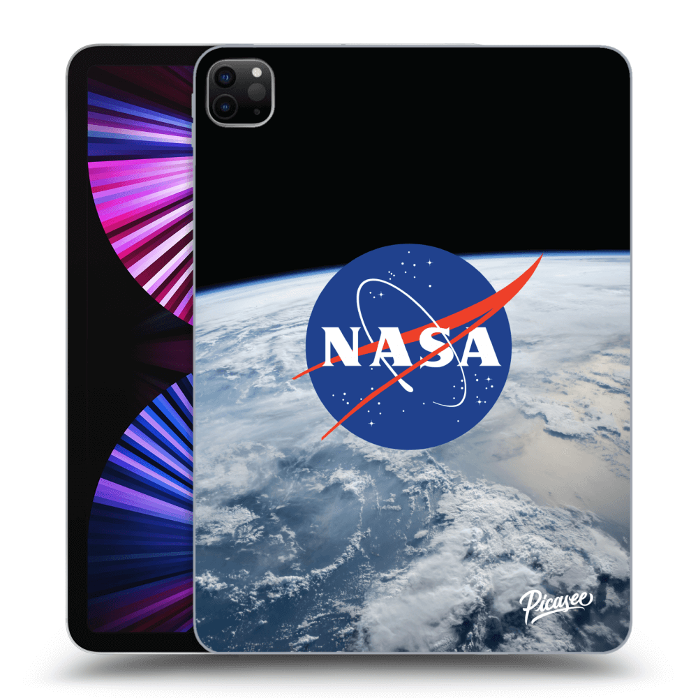 Picasee silikónový čierny obal pre Apple iPad Pro 11" 2021 (3.gen) - Nasa Earth