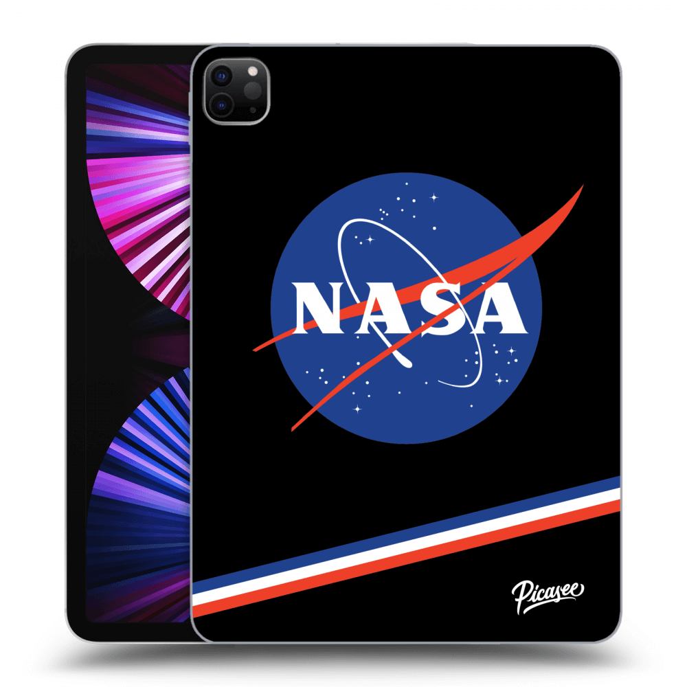 Picasee silikónový čierny obal pre Apple iPad Pro 11" 2021 (3.gen) - NASA Original