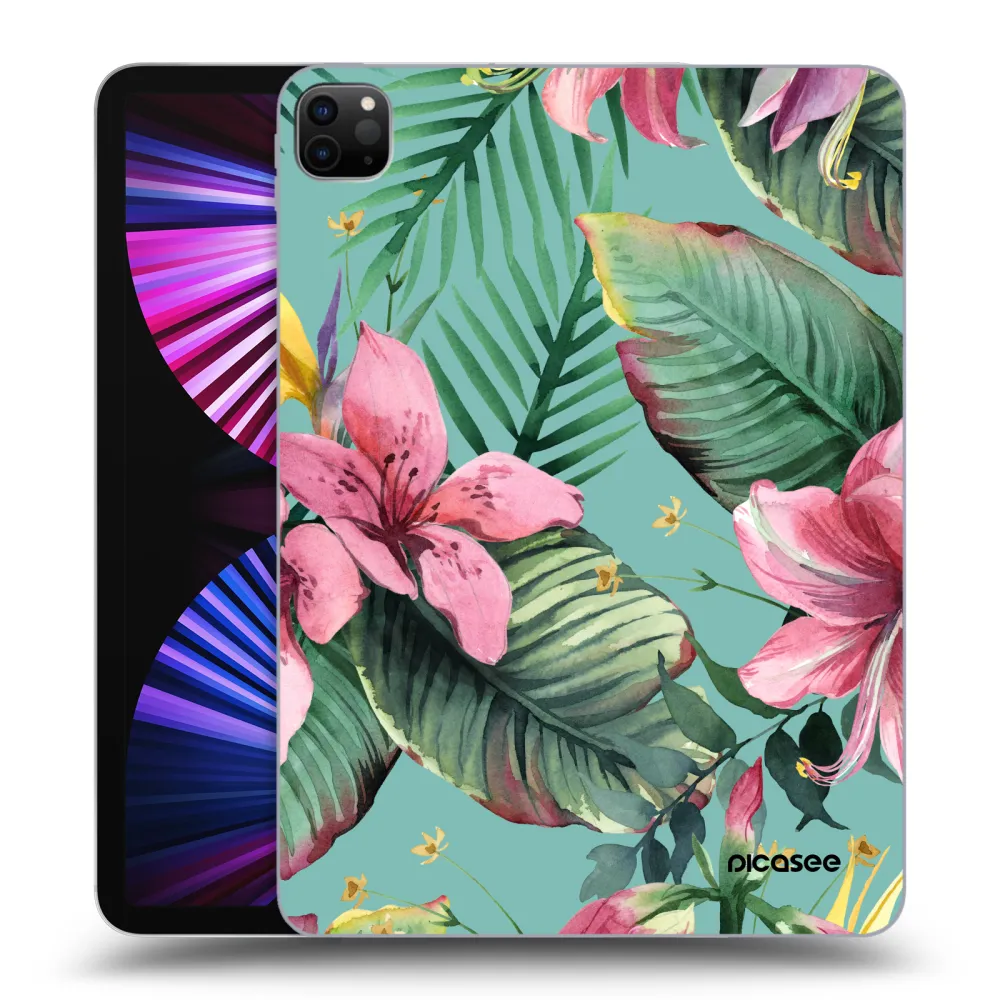 Picasee silikónový čierny obal pre Apple iPad Pro 11" 2021 (3.gen) - Hawaii