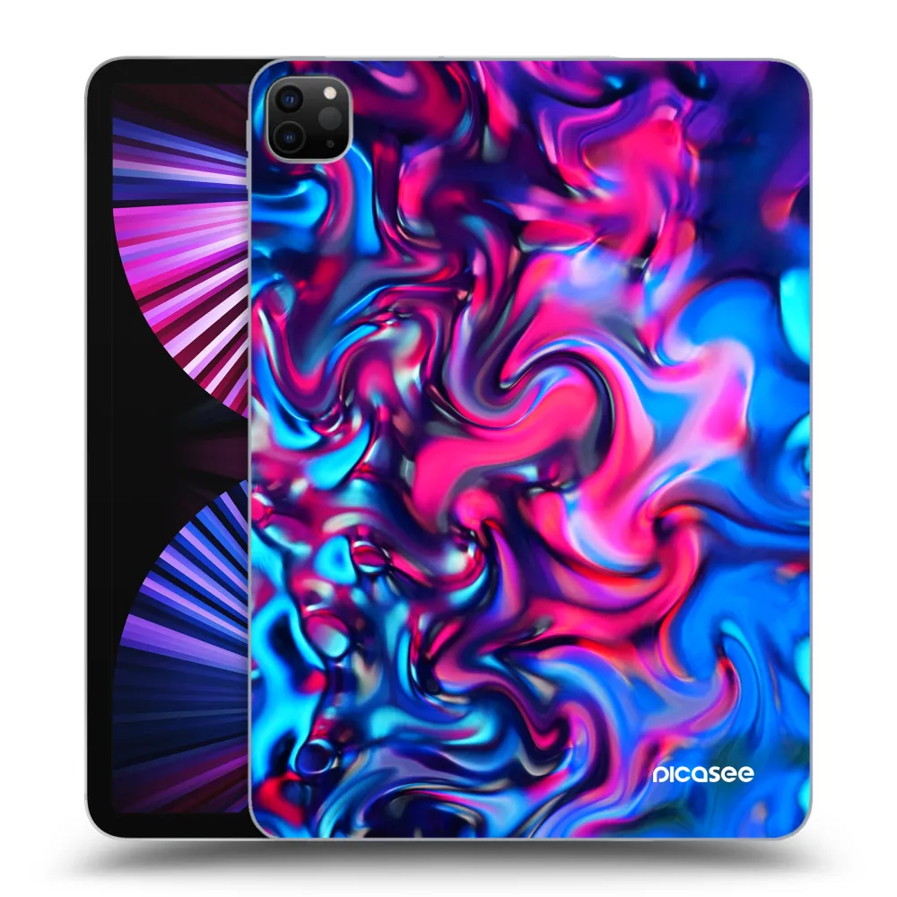 Picasee silikónový čierny obal pre Apple iPad Pro 11" 2021 (3.gen) - Redlight
