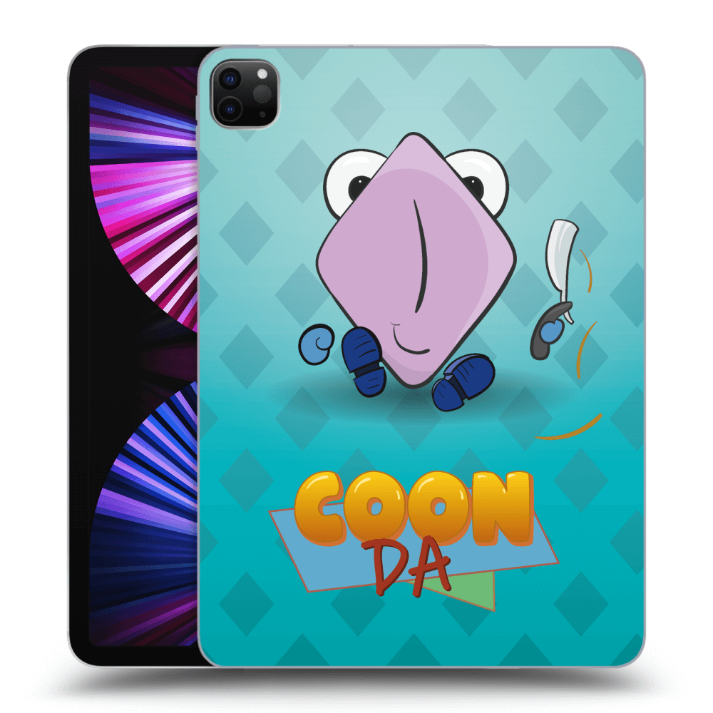 Picasee silikónový čierny obal pre Apple iPad Pro 11" 2021 (3.gen) - COONDA holátko - světlá