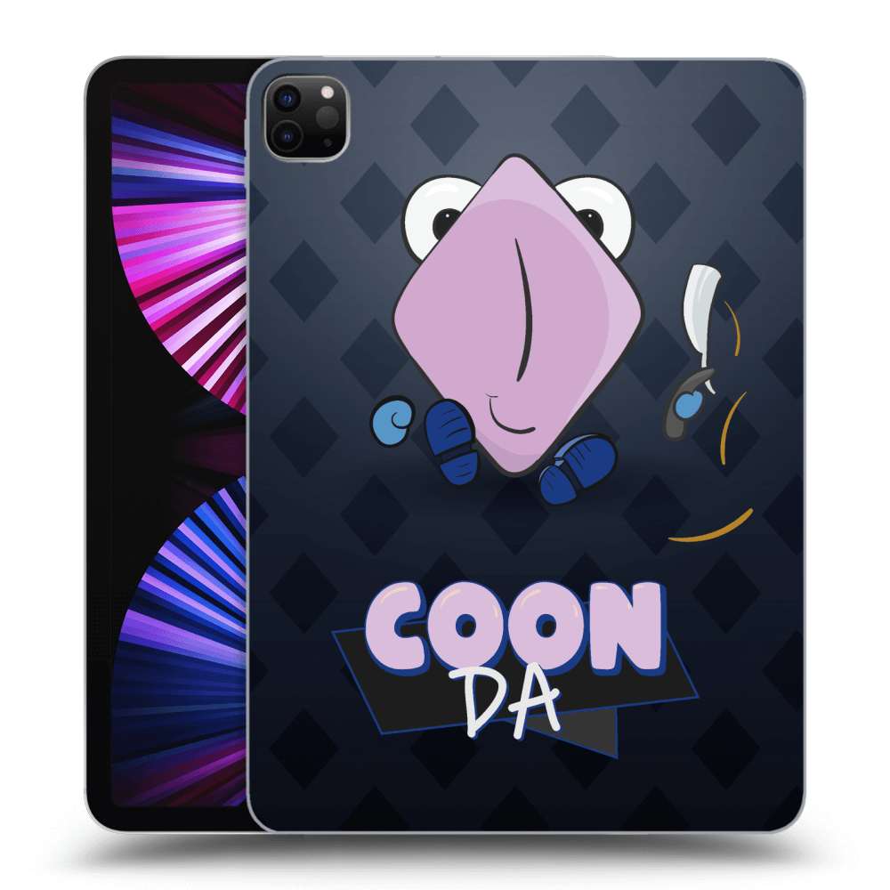 Picasee silikónový čierny obal pre Apple iPad Pro 11" 2021 (3.gen) - COONDA holátko - tmavá