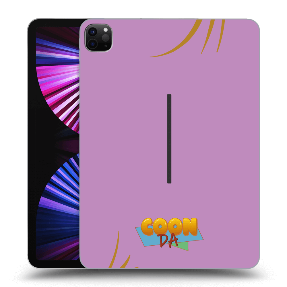Picasee silikónový čierny obal pre Apple iPad Pro 11" 2021 (3.gen) - COONDA růžovka