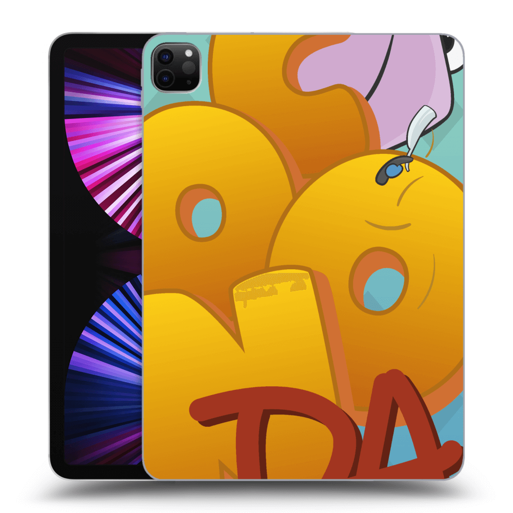 Picasee silikónový čierny obal pre Apple iPad Pro 11" 2021 (3.gen) - Obří COONDA