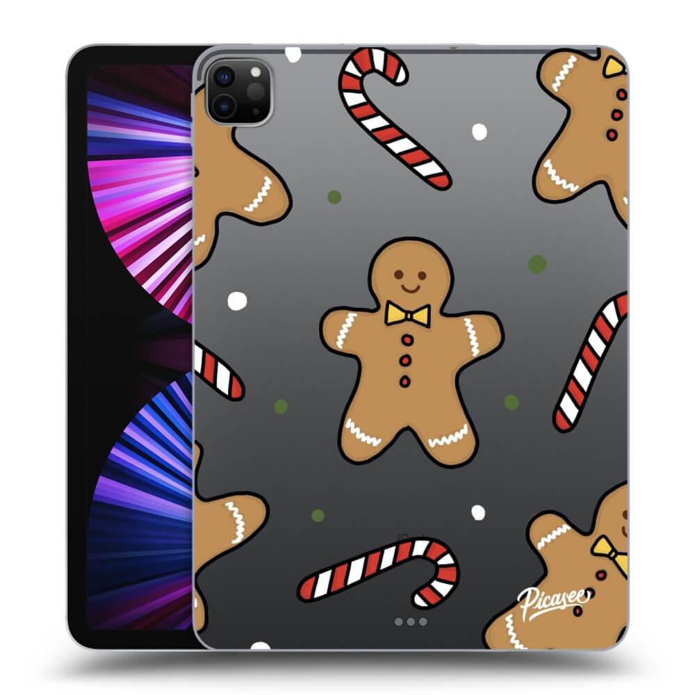 Picasee silikónový čierny obal pre Apple iPad Pro 11" 2021 (3.gen) - Gingerbread