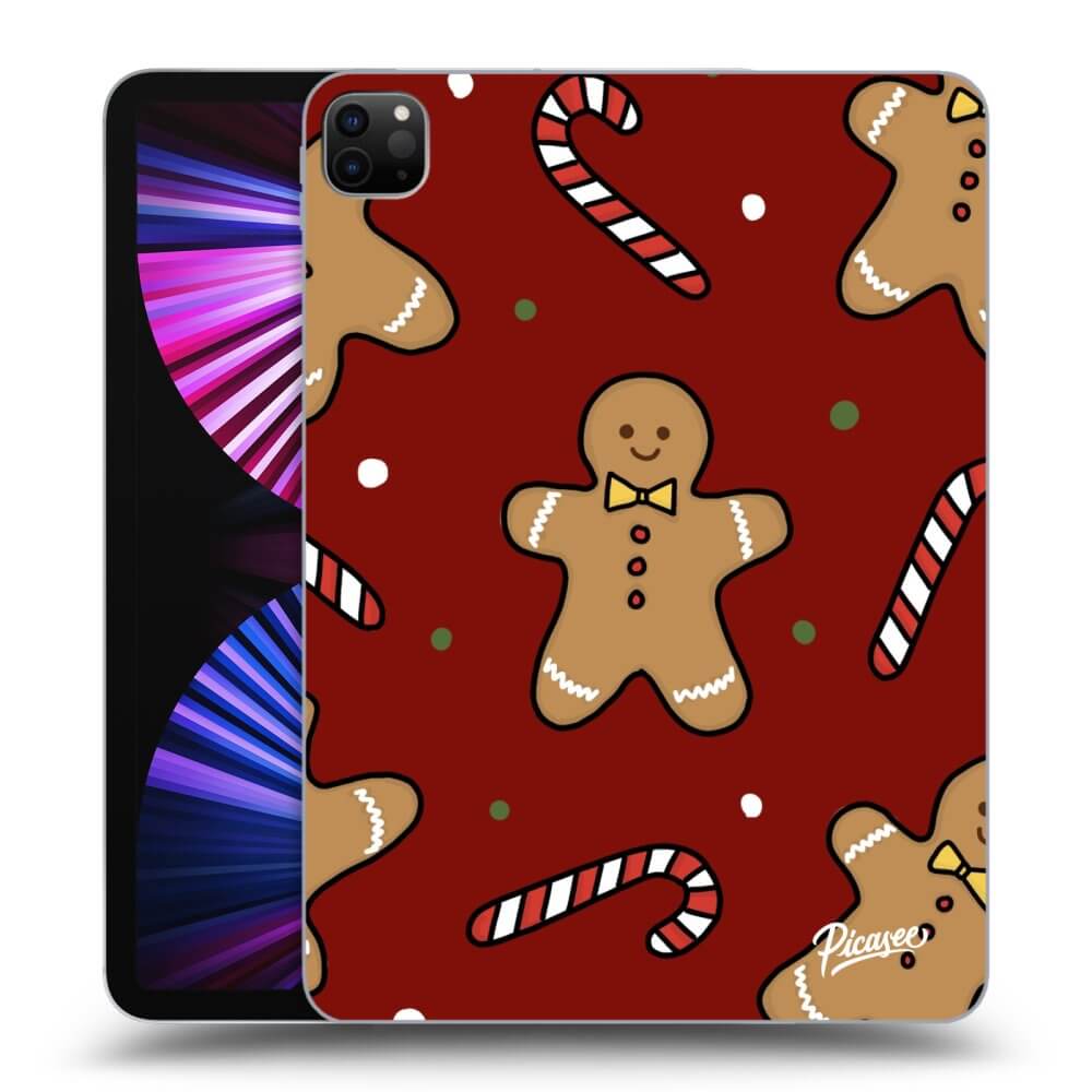 Picasee silikónový čierny obal pre Apple iPad Pro 11" 2021 (3.gen) - Gingerbread 2