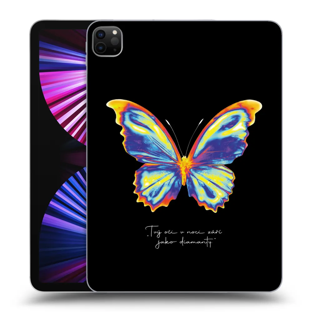 Picasee silikónový čierny obal pre Apple iPad Pro 11" 2021 (3.gen) - Diamanty Black
