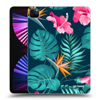 Obal pre Apple iPad Pro 11" 2021 (3.gen) - Pink Monstera