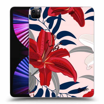 Obal pre Apple iPad Pro 11" 2021 (3.gen) - Red Lily