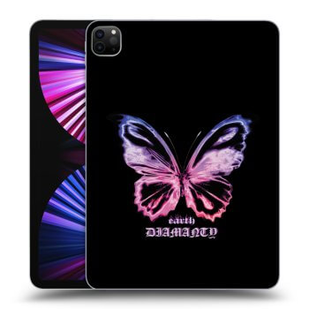 Picasee silikónový čierny obal pre Apple iPad Pro 11" 2021 (3.gen) - Diamanty Purple
