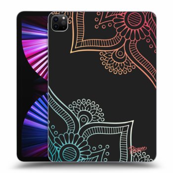 Obal pre Apple iPad Pro 11" 2021 (3.gen) - Flowers pattern