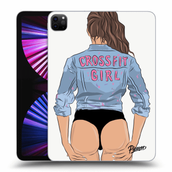 Obal pre Apple iPad Pro 11" 2021 (3.gen) - Crossfit girl - nickynellow
