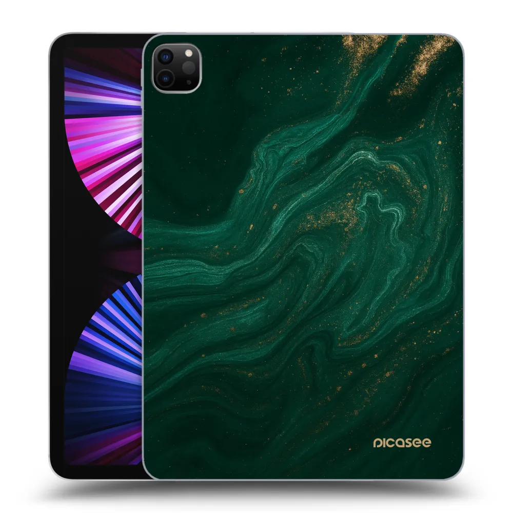 Picasee silikónový čierny obal pre Apple iPad Pro 11" 2021 (3.gen) - Green