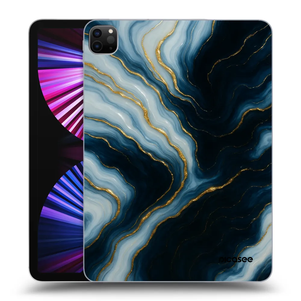 Picasee silikónový čierny obal pre Apple iPad Pro 11" 2021 (3.gen) - Luna