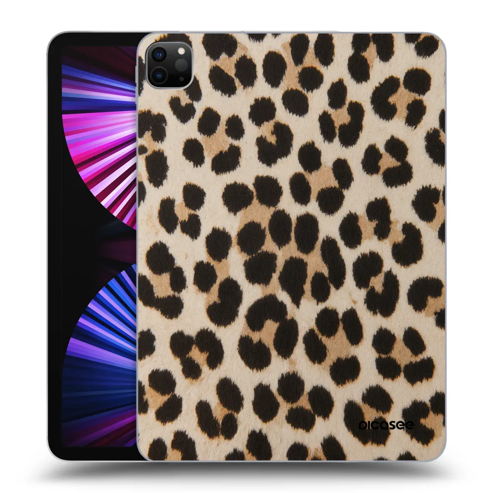 Picasee silikónový čierny obal pre Apple iPad Pro 11" 2021 (3.gen) - Brown Tiger